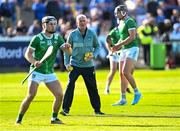 3 May 2025; Limerick manager John Kiely before the Munster GAA Hurling Senior Championship Round 3 match between Waterford and Limerick at Walsh Park in Waterford. Photo by Piaras Ó Mídheach/Sportsfile
