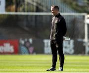 2 May 2025; Bohemians first team coach Derek Pender before the SSE Airtricity Men's Premier Division match between Bohemians and Waterford at Dalymount Park in Dublin. Photo by Michael P Ryan/Sportsfile
