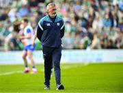 3 May 2025; Waterford manager Peter Queally before the Munster GAA Hurling Senior Championship Round 3 match between Waterford and Limerick at Walsh Park in Waterford. Photo by Piaras Ó Mídheach/Sportsfile