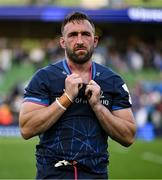3 May 2025; Jack Conan of Leinster after the Investec Champions Cup semi-final match between Leinster and Northampton Saints at the Aviva Stadium in Dublin. Photo by Brendan Moran/Sportsfile