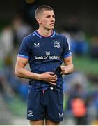 3 May 2025; Sam Prendergast of Leinster after the Investec Champions Cup semi-final match between Leinster and Northampton Saints at the Aviva Stadium in Dublin. Photo by David Fitzgerald/Sportsfile