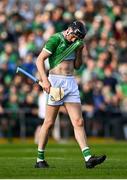 3 May 2025; Diarmaid Byrnes of Limerick during the Munster GAA Hurling Senior Championship Round 3 match between Waterford and Limerick at Walsh Park in Waterford. Photo by Tom Beary/Sportsfile