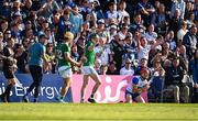 3 May 2025; Tadgh de Búrca of Waterford holds his shoulder after a tackle during the Munster GAA Hurling Senior Championship Round 3 match between Waterford and Limerick at Walsh Park in Waterford. Photo by Piaras Ó Mídheach/Sportsfile