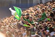 3 May 2025; Limerick supporters during the Munster GAA Hurling Senior Championship Round 3 match between Waterford and Limerick at Walsh Park in Waterford. Photo by Piaras Ó Mídheach/Sportsfile