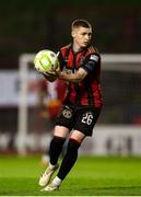 2 May 2025; Ross Tierney of Bohemians during the SSE Airtricity Men's Premier Division match between Bohemians and Waterford at Dalymount Park in Dublin. Photo by Michael P Ryan/Sportsfile
