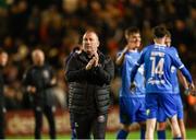 2 May 2025; Bohemians manager Alan Reynolds after his side's defeat in the SSE Airtricity Men's Premier Division match between Bohemians and Waterford at Dalymount Park in Dublin. Photo by Michael P Ryan/Sportsfile