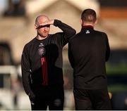 2 May 2025; Bohemians assistant manager Stephen O'Donnell during the SSE Airtricity Men's Premier Division match between Bohemians and Waterford at Dalymount Park in Dublin. Photo by Michael P Ryan/Sportsfile