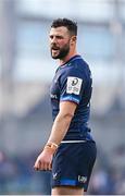 3 May 2025; Robbie Henshaw of Leinster during the Investec Champions Cup semi-final match between Leinster and Northampton Saints at the Aviva Stadium in Dublin. Photo by Seb Daly/Sportsfile