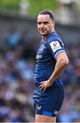 3 May 2025; James Lowe of Leinster during the Investec Champions Cup semi-final match between Leinster and Northampton Saints at the Aviva Stadium in Dublin. Photo by Seb Daly/Sportsfile