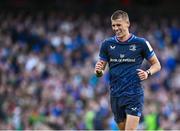 3 May 2025; Sam Prendergast of Leinster during the Investec Champions Cup semi-final match between Leinster and Northampton Saints at the Aviva Stadium in Dublin. Photo by Seb Daly/Sportsfile
