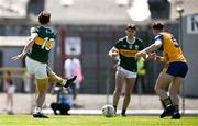 4 May 2025; David Clifford of Kerry scores his side's first goal during the Munster GAA Football Senior Championship final match between Kerry and Clare at Fitzgerald Stadium in Killarney, Kerry. Photo by Brendan Moran/Sportsfile