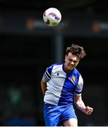 4 May 2025; Connor Gardiner of College Corinthians during the FAI Youth Cup final match between Mervue United and College Corinthians at Eamonn Deacy Park in Galway. Photo by Tyler Miller/Sportsfile