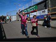 4 May 2025; Galway supporter Joe Gilooley from Williamstown before the Connacht GAA Football Senior Championship final match between Mayo and Galway at Hastings Insurance MacHale Park in Castlebar, Mayo. Photo by David Fitzgerald/Sportsfile
