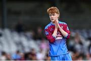 4 May 2025; Mark Leahy of Mervue United reacts during the FAI Youth Cup final match between Mervue United and College Corinthians at Eamonn Deacy Park in Galway. Photo by Tyler Miller/Sportsfile