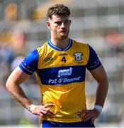 4 May 2025; Ronan Lanigan of Clare after his side's defeat in the Munster GAA Football Senior Championship final match between Kerry and Clare at Fitzgerald Stadium in Killarney, Kerry. Photo by Piaras Ó Mídheach/Sportsfile