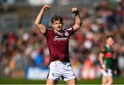 4 May 2025; Cian Hernon of Galway celebrates after the Connacht GAA Football Senior Championship final match between Mayo and Galway at Hastings Insurance MacHale Park in Castlebar, Mayo. Photo by David Fitzgerald/Sportsfile
