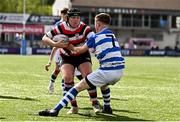 5 May 2025; Action from the Leinster Rugby U14 Cup final match between Enniscorthy and Athy at Energia Park in Dublin. Photo by Stephen Marken/Sportsfile