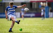 5 May 2025; Action from the Leinster Rugby U14 Cup final match between Enniscorthy and Athy at Energia Park in Dublin. Photo by Stephen Marken/Sportsfile