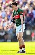 4 May 2025; Enda Hession of Mayo during the Connacht GAA Football Senior Championship final match between Mayo and Galway at Hastings Insurance MacHale Park in Castlebar, Mayo. Photo by Seb Daly/Sportsfile