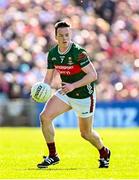 4 May 2025; Stephen Coen of Mayo during the Connacht GAA Football Senior Championship final match between Mayo and Galway at Hastings Insurance MacHale Park in Castlebar, Mayo. Photo by Seb Daly/Sportsfile
