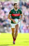 4 May 2025; Aidan O’Shea of Mayo during the Connacht GAA Football Senior Championship final match between Mayo and Galway at Hastings Insurance MacHale Park in Castlebar, Mayo. Photo by Seb Daly/Sportsfile