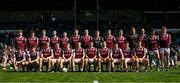 4 May 2025; The Galway panel before the Connacht GAA Football Senior Championship final match between Mayo and Galway at Hastings Insurance MacHale Park in Castlebar, Mayo. Photo by Seb Daly/Sportsfile