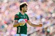 4 May 2025; Aidan O’Shea of Mayo during the Connacht GAA Football Senior Championship final match between Mayo and Galway at Hastings Insurance MacHale Park in Castlebar, Mayo. Photo by Seb Daly/Sportsfile