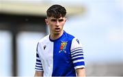 4 May 2025; Padraig McGrath of College Corinthians during the FAI Youth Cup final match between Mervue United and College Corinthians at Eamonn Deacy Park in Galway. Photo by Tyler Miller/Sportsfile