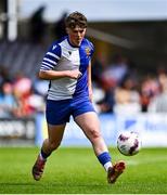 4 May 2025; Ty Corcoran of College Corinthians during the FAI Youth Cup final match between Mervue United and College Corinthians at Eamonn Deacy Park in Galway. Photo by Tyler Miller/Sportsfile