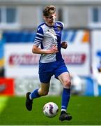 4 May 2025; Kai O'Neill of College Corinthians during the FAI Youth Cup final match between Mervue United and College Corinthians at Eamonn Deacy Park in Galway. Photo by Tyler Miller/Sportsfile