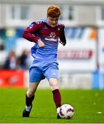 4 May 2025; Mark Leahy of Mervue United during the FAI Youth Cup final match between Mervue United and College Corinthians at Eamonn Deacy Park in Galway. Photo by Tyler Miller/Sportsfile