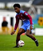 4 May 2025; Sean Nnadi of Mervue United during the FAI Youth Cup final match between Mervue United and College Corinthians at Eamonn Deacy Park in Galway. Photo by Tyler Miller/Sportsfile