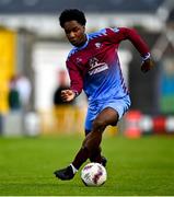 4 May 2025; Sean Nnadi of Mervue United during the FAI Youth Cup final match between Mervue United and College Corinthians at Eamonn Deacy Park in Galway. Photo by Tyler Miller/Sportsfile