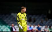 4 May 2025; Mervue United goalkeeper Jason Daly during the FAI Youth Cup final match between Mervue United and College Corinthians at Eamonn Deacy Park in Galway. Photo by Tyler Miller/Sportsfile