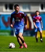 4 May 2025; Jack Kelly of Mervue United during the FAI Youth Cup final match between Mervue United and College Corinthians at Eamonn Deacy Park in Galway. Photo by Tyler Miller/Sportsfile