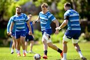 5 May 2025; Josh van der Flier, left, and Jack Conan during Leinster Rugby squad training at UCD in Dublin. Photo by Seb Daly/Sportsfile
