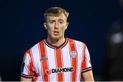 2 May 2025; Sam Todd of Derry City during the SSE Airtricity Men's Premier Division match between Derry City and Shelbourne at The Ryan McBride Brandywell Stadium in Derry. Photo by Stephen McCarthy/Sportsfile