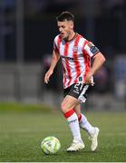 2 May 2025; Danny Mullen of Derry City during the SSE Airtricity Men's Premier Division match between Derry City and Shelbourne at The Ryan McBride Brandywell Stadium in Derry. Photo by Stephen McCarthy/Sportsfile