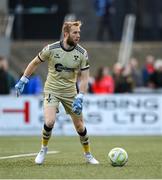 2 May 2025; Shelbourne goalkeeper Conor Kearns during the SSE Airtricity Men's Premier Division match between Derry City and Shelbourne at The Ryan McBride Brandywell Stadium in Derry. Photo by Stephen McCarthy/Sportsfile