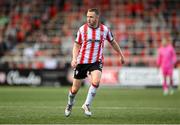 2 May 2025; Shane Ferguson of Derry City during the SSE Airtricity Men's Premier Division match between Derry City and Shelbourne at The Ryan McBride Brandywell Stadium in Derry. Photo by Stephen McCarthy/Sportsfile