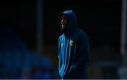 5 May 2025; Djenairo Daniels of Cork City before the SSE Airtricity Men's Premier Division match between Drogheda United and Cork City at Sullivan & Lambe Park in Drogheda, Louth. Photo by Tyler Miller/Sportsfile