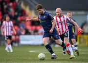 2 May 2025; Sam Bone of Shelbourne during the SSE Airtricity Men's Premier Division match between Derry City and Shelbourne at The Ryan McBride Brandywell Stadium in Derry. Photo by Stephen McCarthy/Sportsfile