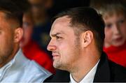 5 May 2025; Waterford owner Jamie Pilley before the SSE Airtricity Men's Premier Division match between Shelbourne and Waterford at Tolka Park in Dublin. Photo by Seb Daly/Sportsfile