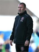 5 May 2025; Bohemians manager Alan Reynolds during the SSE Airtricity Men's Premier Division match between Galway United and Bohemians at Eamonn Deacy Park in Galway. Photo by Brendan Moran/Sportsfile