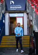 5 May 2025; Jake Mulraney of St Patrick's Athletic before the SSE Airtricity Men's Premier Division match between Derry City and St Patrick's Athletic at The Ryan McBride Brandywell Stadium in Derry. Photo by Stephen McCarthy/Sportsfile
