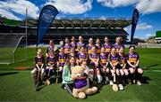 6 May 2025; Over 1000 U12 Camogie players, from across the country, were given the opportunity of a lifetime, when they got to compete on the hallowed turf at Croke Park. Allianz, a longstanding partner to the GAA and proud sponsor of The Camogie Association, welcomed under-12 teams across Ireland to Croke Park, for the Allianz Camán to Croker 2025 event. The event gives young girls the opportunity to represent their clubs and counties, in the day-long blitz – creating lots of fantastic memories and fun along the way. Allianz Camán to Croker is one of many initiatives supported by Allianz, as part of their #StopTheDrop campaign – a campaign designed to highlight and reduce the number of children dropping out of sport at the transition between primary and secondary school. Pictured at the Allianz Camán to Croker 2025 event is Sliabh Luachra of Kerry. Photo by Ramsey Cardy/Sportsfile