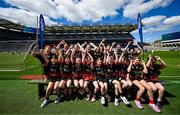 6 May 2025; Over 1000 U12 Camogie players, from across the country, were given the opportunity of a lifetime, when they got to compete on the hallowed turf at Croke Park. Allianz, a longstanding partner to the GAA and proud sponsor of The Camogie Association, welcomed under-12 teams across Ireland to Croke Park, for the Allianz Camán to Croker 2025 event. The event gives young girls the opportunity to represent their clubs and counties, in the day-long blitz – creating lots of fantastic memories and fun along the way. Allianz Camán to Croker is one of many initiatives supported by Allianz, as part of their #StopTheDrop campaign – a campaign designed to highlight and reduce the number of children dropping out of sport at the transition between primary and secondary school. Pictured at the Allianz Camán to Croker 2025 event is the x team. Photo by Ramsey Cardy/Sportsfile