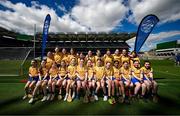 6 May 2025; Over 1000 U12 Camogie players, from across the country, were given the opportunity of a lifetime, when they got to compete on the hallowed turf at Croke Park. Allianz, a longstanding partner to the GAA and proud sponsor of The Camogie Association, welcomed under-12 teams across Ireland to Croke Park, for the Allianz Camán to Croker 2025 event. The event gives young girls the opportunity to represent their clubs and counties, in the day-long blitz – creating lots of fantastic memories and fun along the way. Allianz Camán to Croker is one of many initiatives supported by Allianz, as part of their #StopTheDrop campaign – a campaign designed to highlight and reduce the number of children dropping out of sport at the transition between primary and secondary school. Pictured at the Allianz Camán to Croker 2025 event is the Sixmilebridge Camogie Club of Clare team. Photo by Ramsey Cardy/Sportsfile