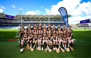6 May 2025; Over 1000 U12 Camogie players, from across the country, were given the opportunity of a lifetime, when they got to compete on the hallowed turf at Croke Park. Allianz, a longstanding partner to the GAA and proud sponsor of The Camogie Association, welcomed under-12 teams across Ireland to Croke Park, for the Allianz Camán to Croker 2025 event. The event gives young girls the opportunity to represent their clubs and counties, in the day-long blitz – creating lots of fantastic memories and fun along the way. Allianz Camán to Croker is one of many initiatives supported by Allianz, as part of their #StopTheDrop campaign – a campaign designed to highlight and reduce the number of children dropping out of sport at the transition between primary and secondary school. Pictured at the Allianz Camán to Croker 2025 event is the Rathnure St Anne's of Wexford team. Photo by Ramsey Cardy/Sportsfile