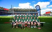 6 May 2025; Over 1000 U12 Camogie players, from across the country, were given the opportunity of a lifetime, when they got to compete on the hallowed turf at Croke Park. Allianz, a longstanding partner to the GAA and proud sponsor of The Camogie Association, welcomed under-12 teams across Ireland to Croke Park, for the Allianz Camán to Croker 2025 event. The event gives young girls the opportunity to represent their clubs and counties, in the day-long blitz – creating lots of fantastic memories and fun along the way. Allianz Camán to Croker is one of many initiatives supported by Allianz, as part of their #StopTheDrop campaign – a campaign designed to highlight and reduce the number of children dropping out of sport at the transition between primary and secondary school. Pictured at the Allianz Camán to Croker 2025 event is the Emeralds Camogie Club of Kilkenny team. Photo by Ramsey Cardy/Sportsfile
